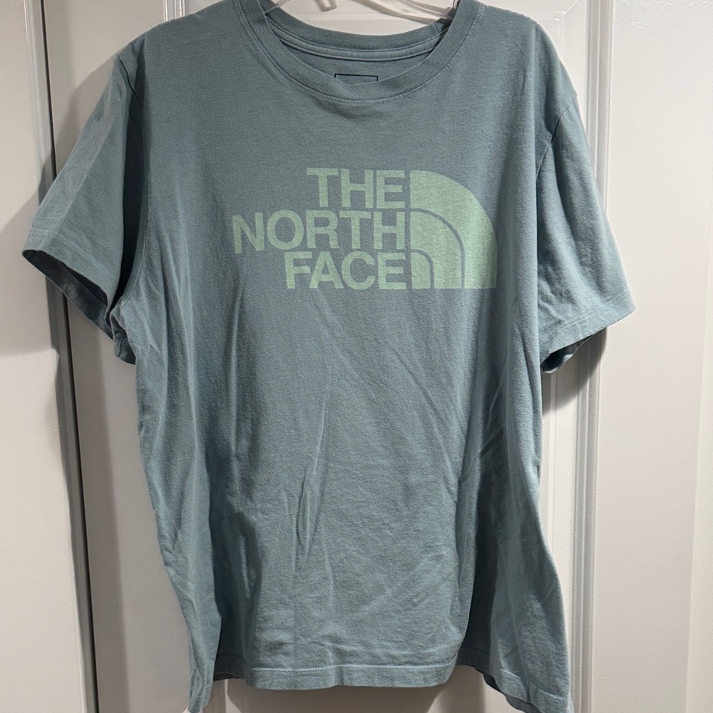 The North Face Light Blue Short Sleeve Tee